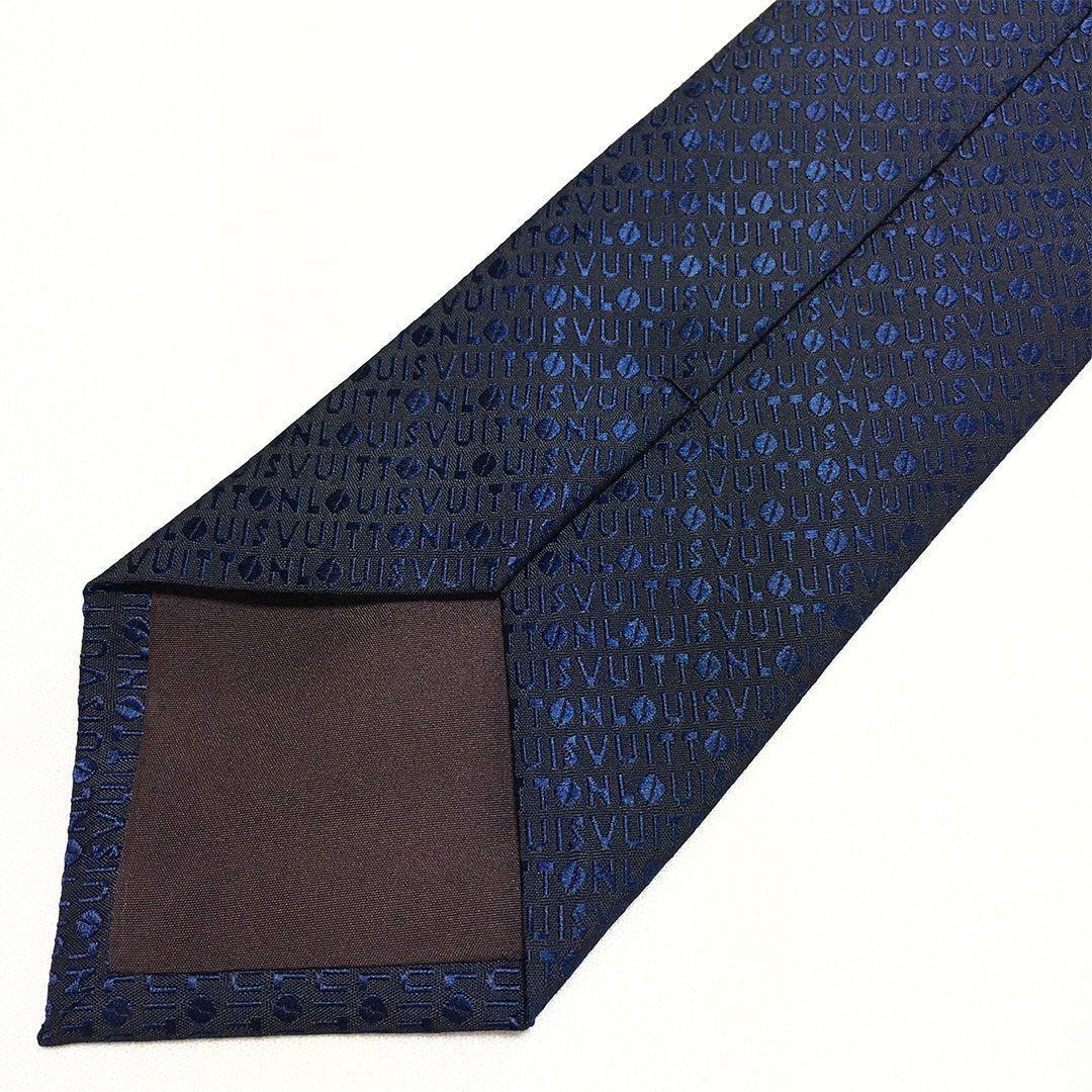 未使用級 ルイヴィトン Louis Vuitton ネクタイ ジャガード