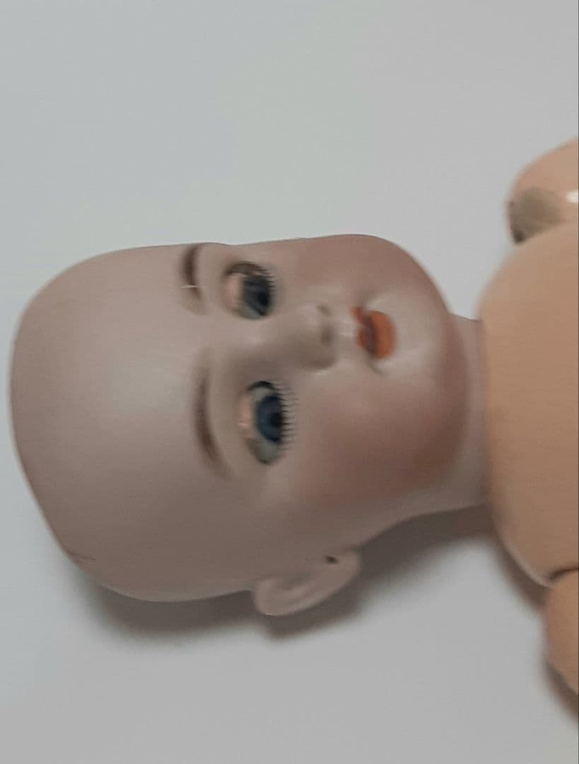 アンティーク ビスクドール DEP ジュモー / 着せ替えドレス+ウィッグ付き