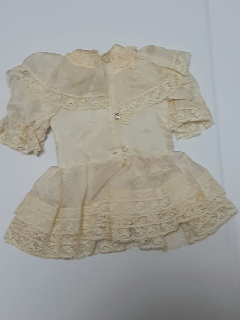 アンティーク ビスクドール DEP ジュモー / 着せ替えドレス+ウィッグ付き