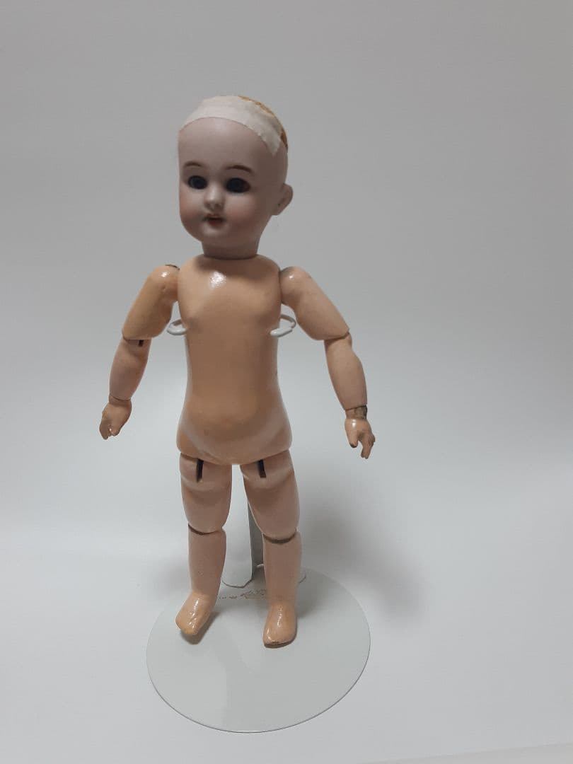 アンティーク ビスクドール DEP ジュモー / 着せ替えドレス+ウィッグ付き