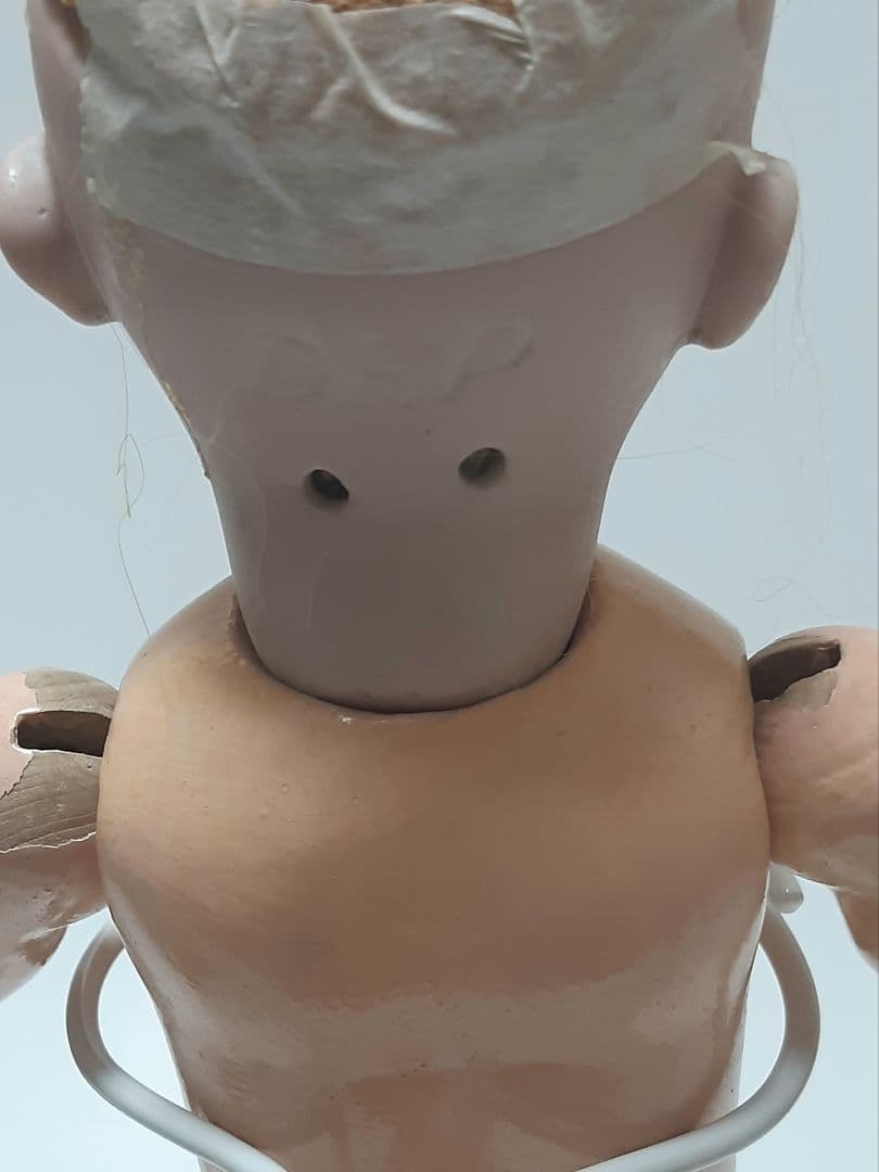 アンティーク ビスクドール DEP ジュモー / 着せ替えドレス+ウィッグ付き