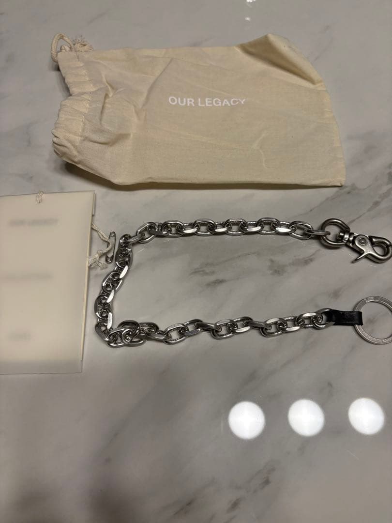 Our Legacy Ladon アワーレガシー ネックレス ローズ着用