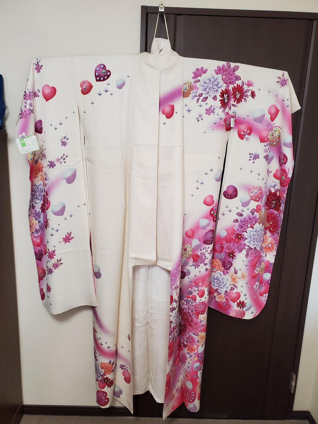 着物 正絹 振袖