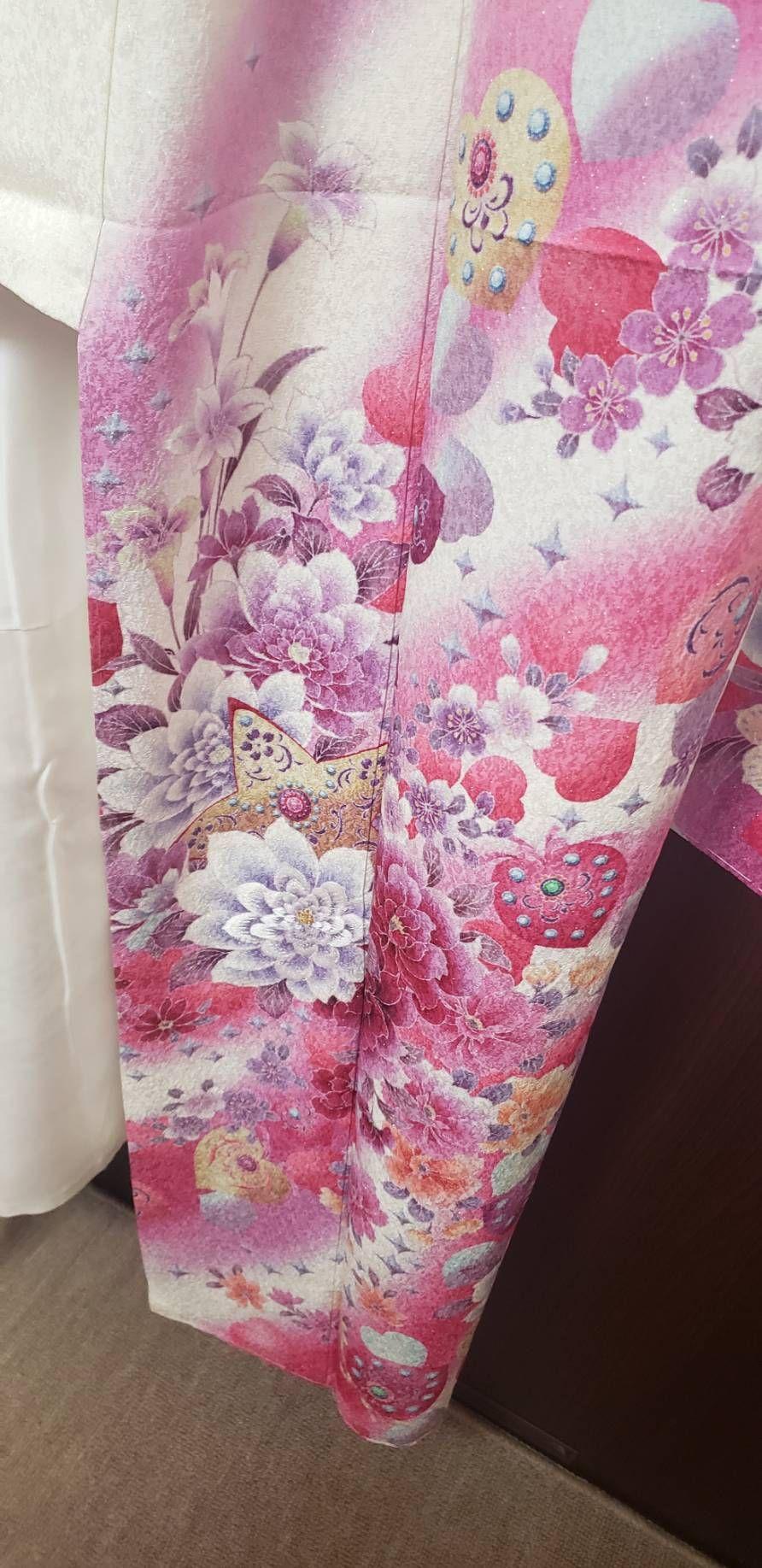 着物 正絹 振袖