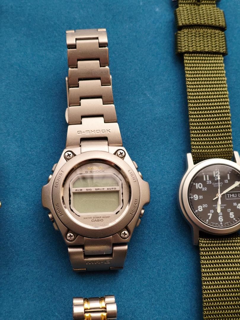 CASIO 時計 7本 電池切れ