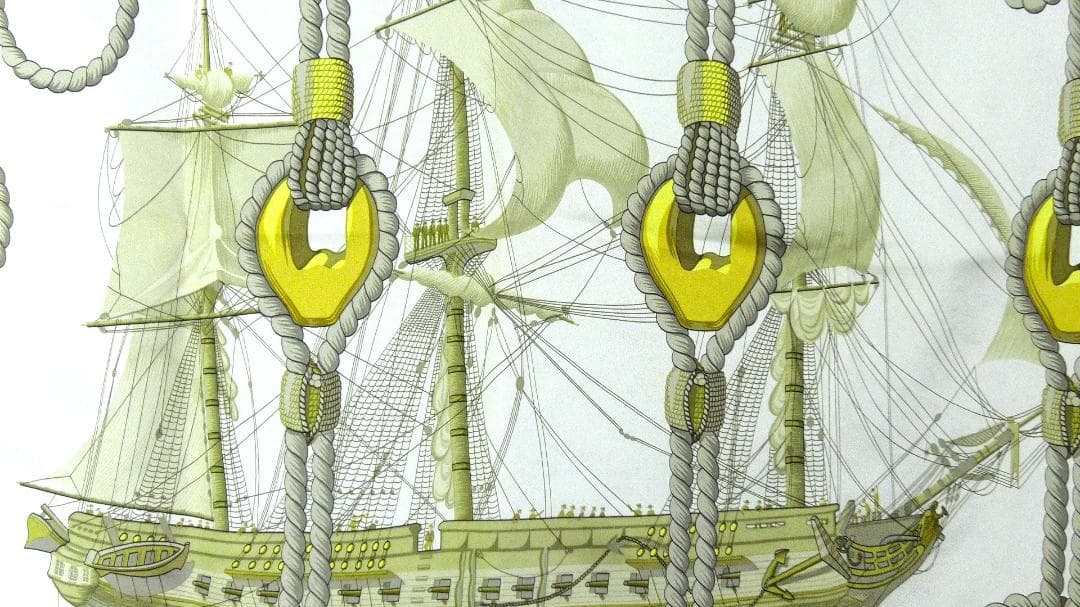 HERMES エルメス　大判スカーフ　カレ90　 D563