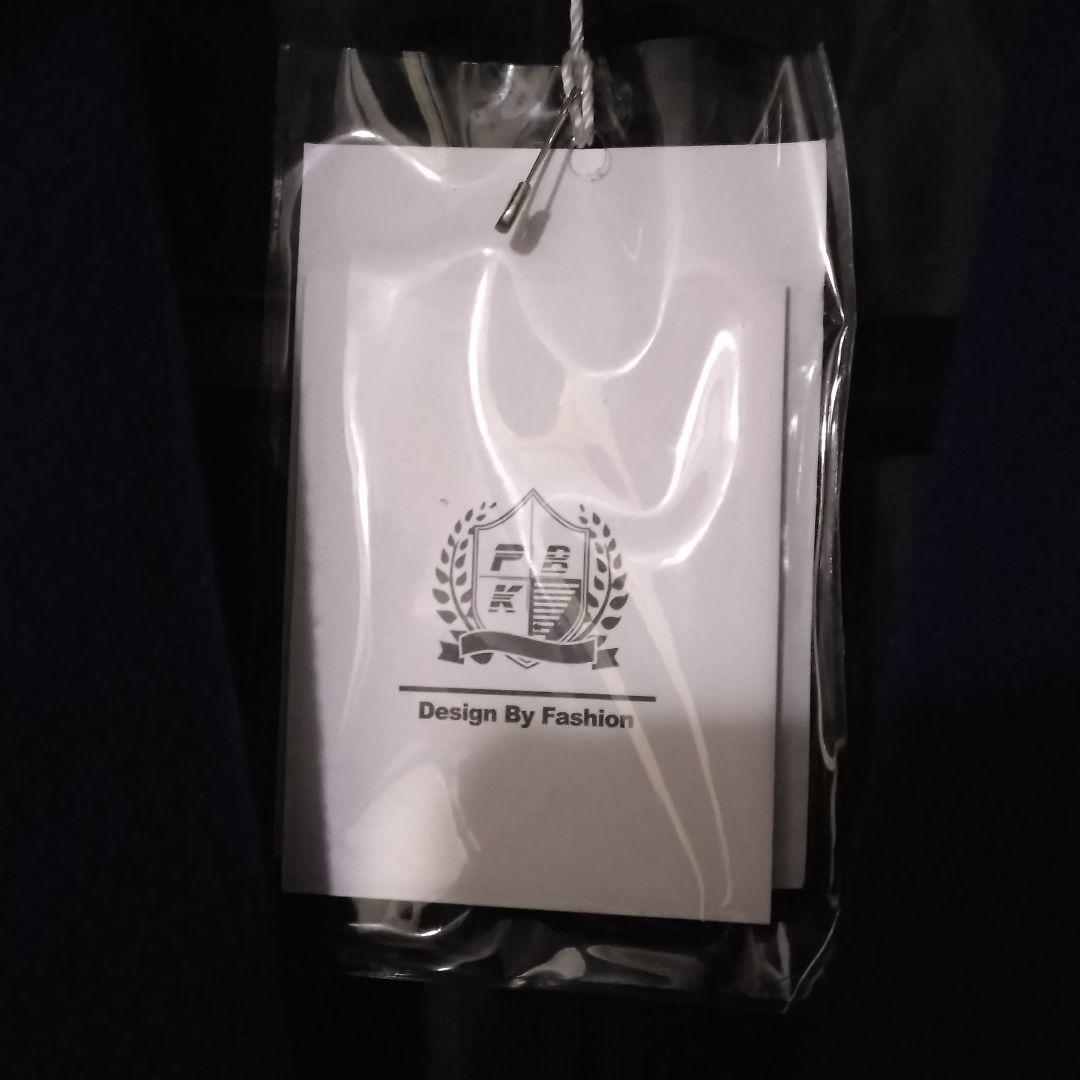 P K BミドルチェスターコートＬロイヤルブルー中肉軽量未使用品