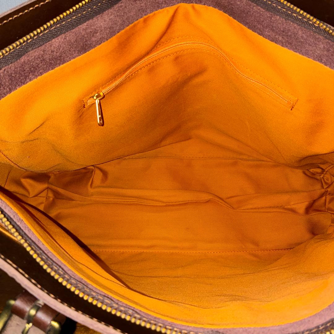 【美品】zeha ツェハ　本革　A4収納 肩掛け可　トートバッグ　ビジネスバッグ