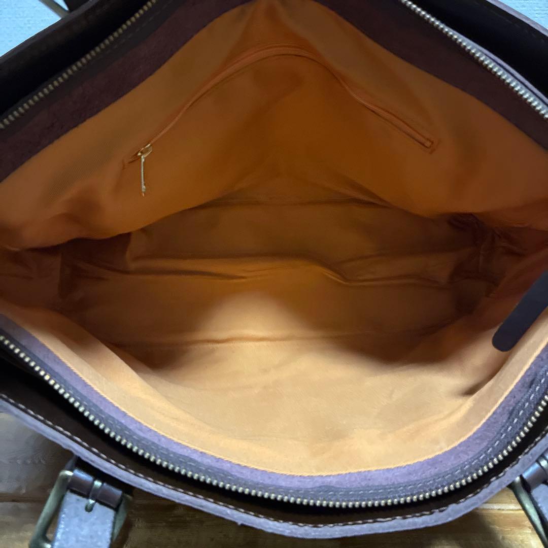 【美品】zeha ツェハ　本革　A4収納 肩掛け可　トートバッグ　ビジネスバッグ