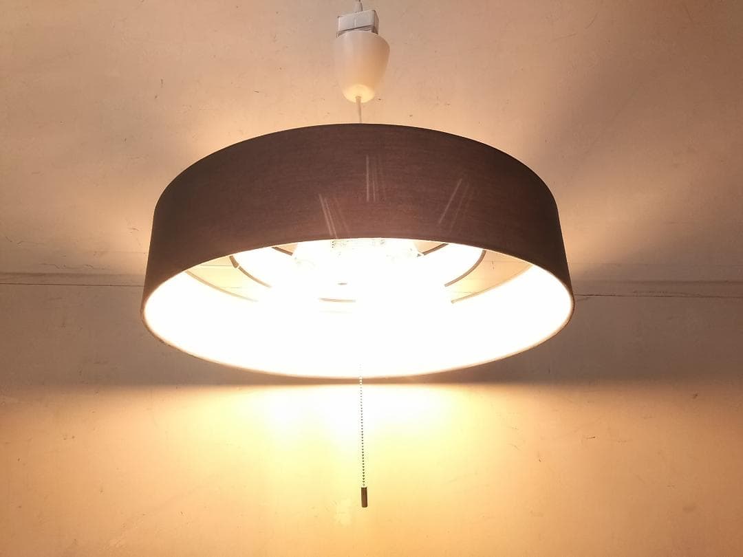 ペンダントライトDual デュアル 3灯 天井照明 和モダン 直径44cm ♪