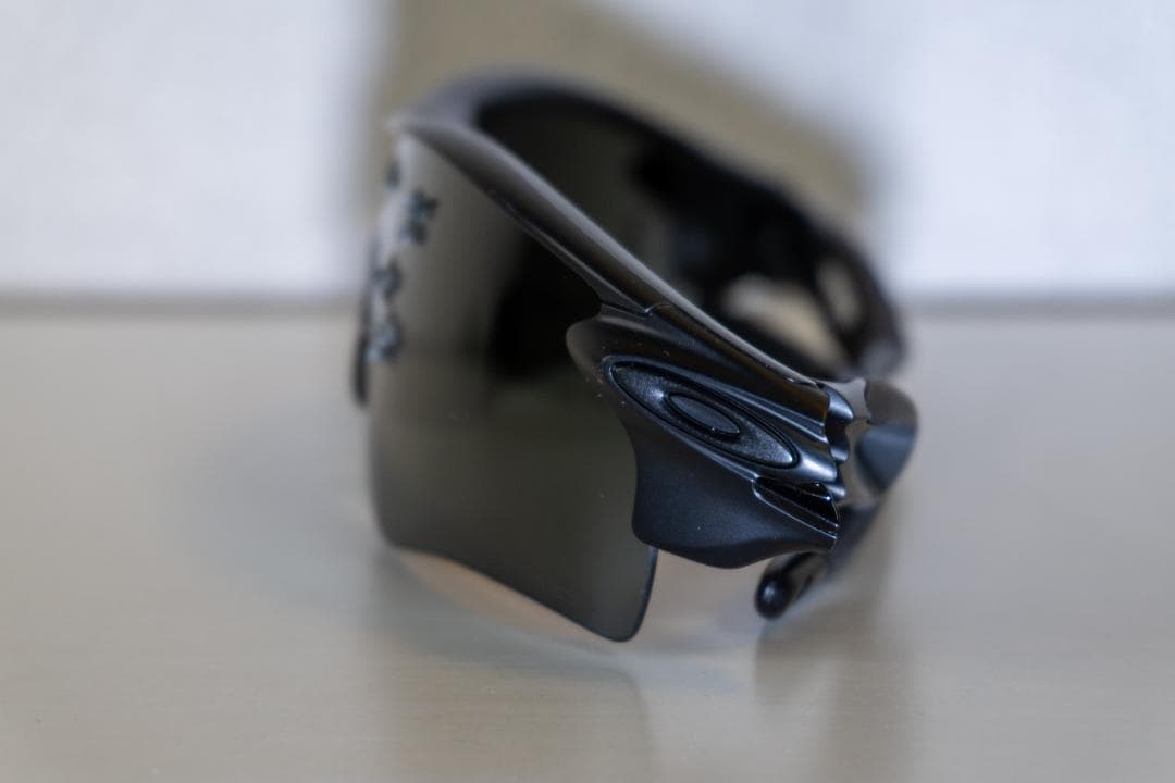 オークリーレーダーロックPRIZM IRIDIUM　5.56mm弾跡