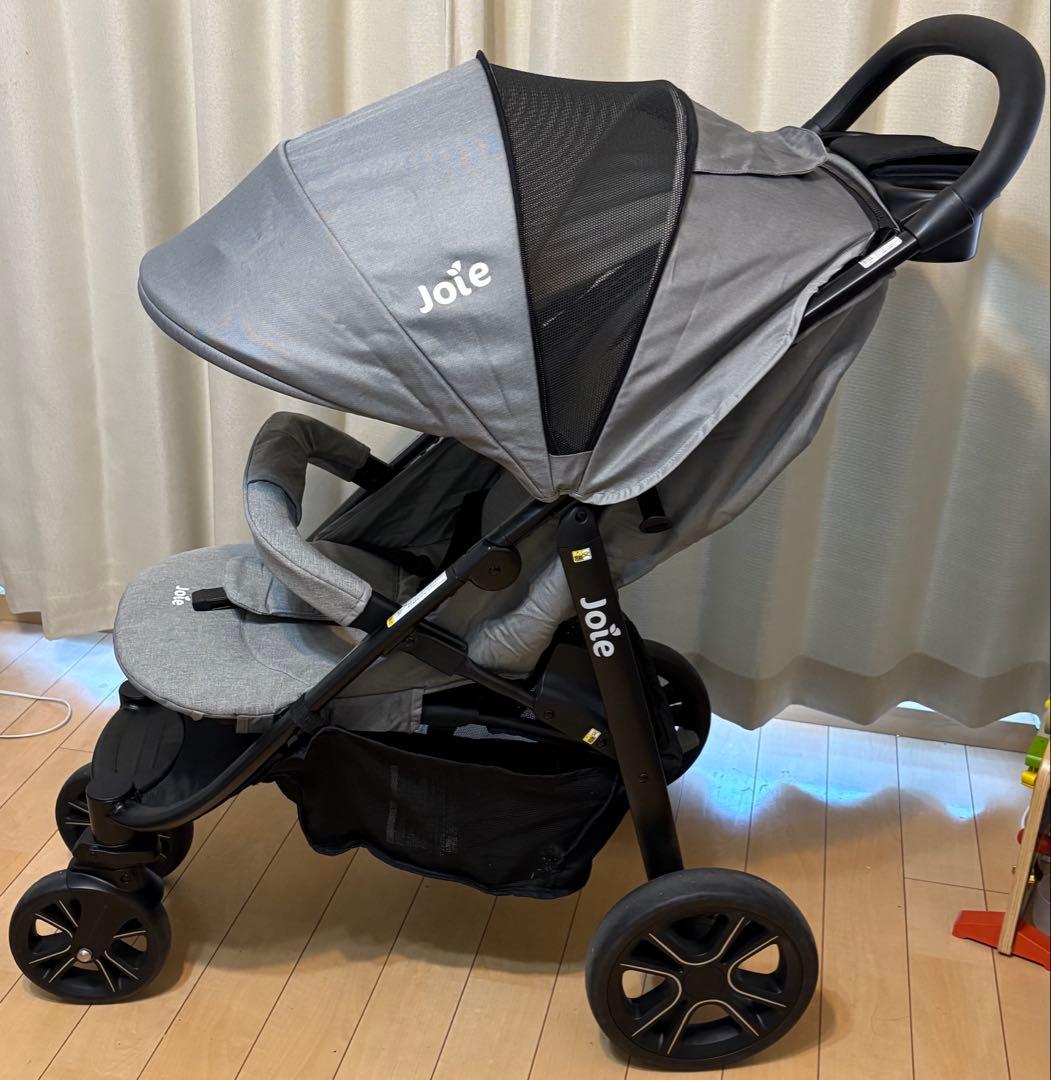※さうわう※Joie 折りたたみ式ベビーカー グレー