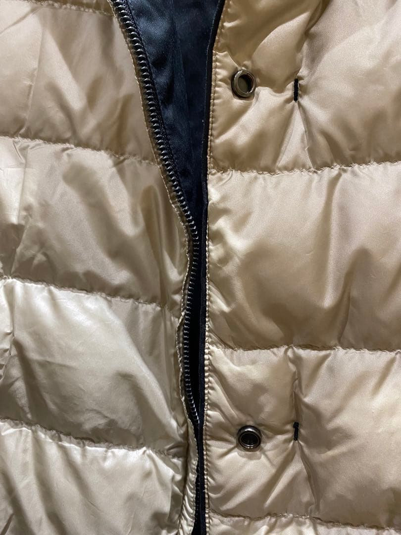 Weekend MaxMara リバーシブルダウンロングコート（ベージュ／黒）