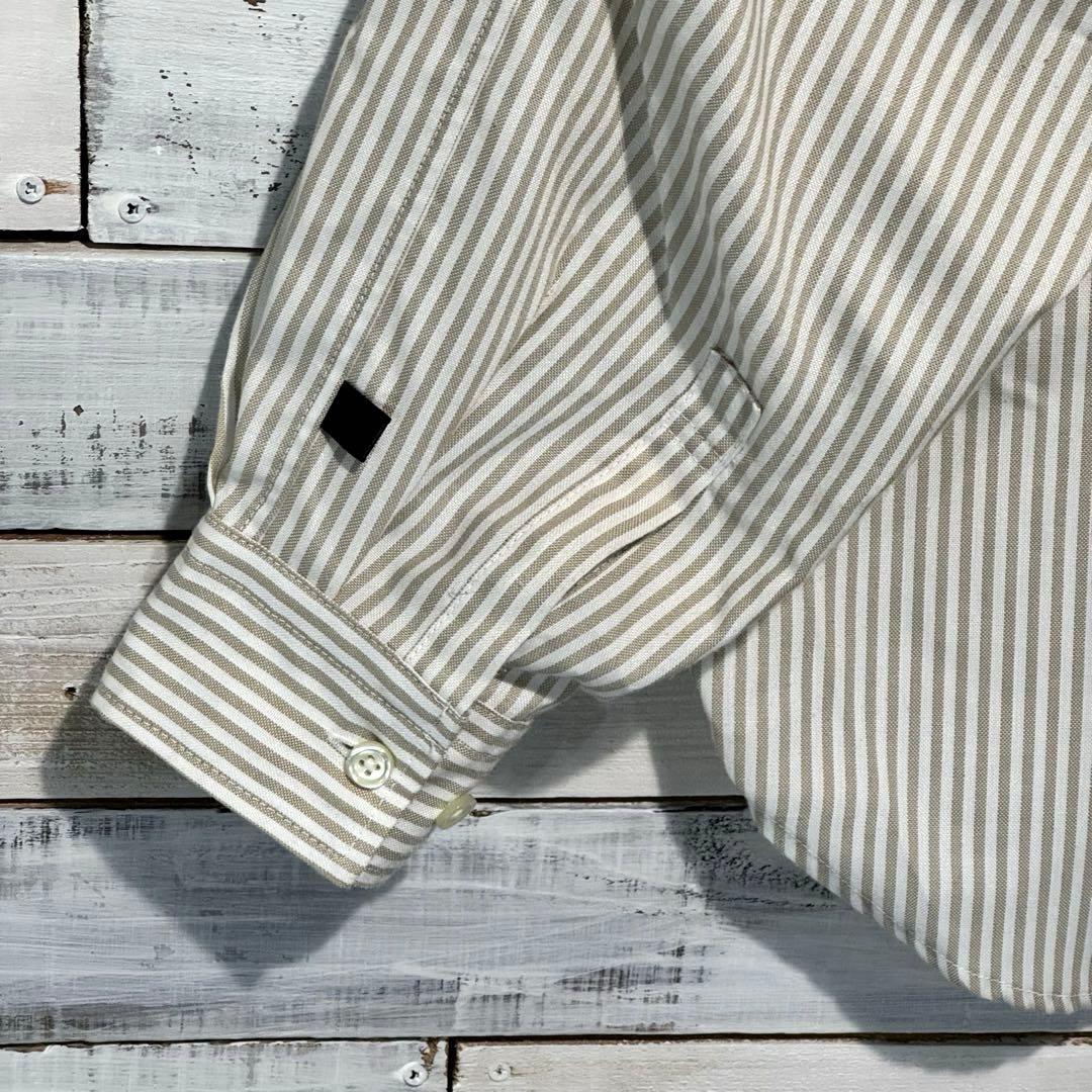 ダイワピア39 TECH BUTTON DOWN SHIRTS STRIPE M