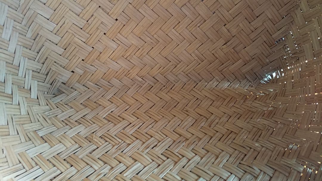 竹行李 竹籠 柳行李 大籠 収納籠 古民具 レトロ 002