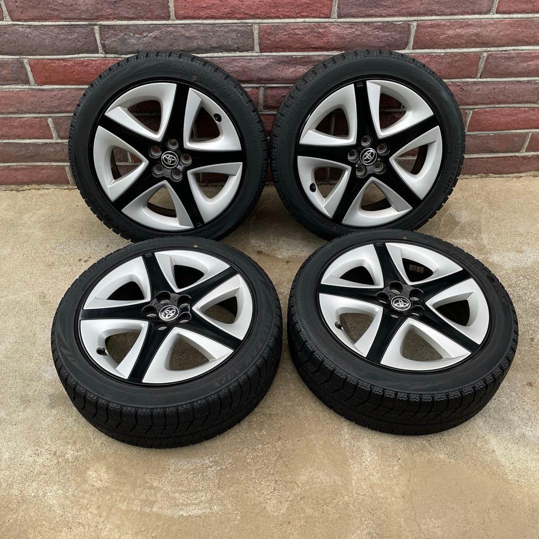 プリウス50純正ホイール17インチ スタッドレスVRX215-45-17