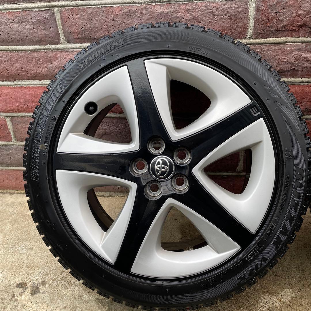 プリウス50純正ホイール17インチ スタッドレスVRX215-45-17