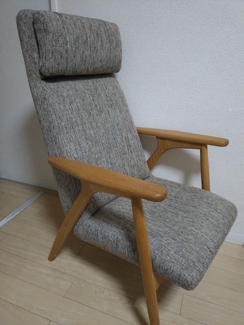 unico ウニコ　HESTA ヘスタ ラウンジチェア　 ブラウン