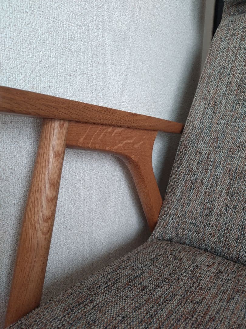 unico ウニコ　HESTA ヘスタ ラウンジチェア　 ブラウン