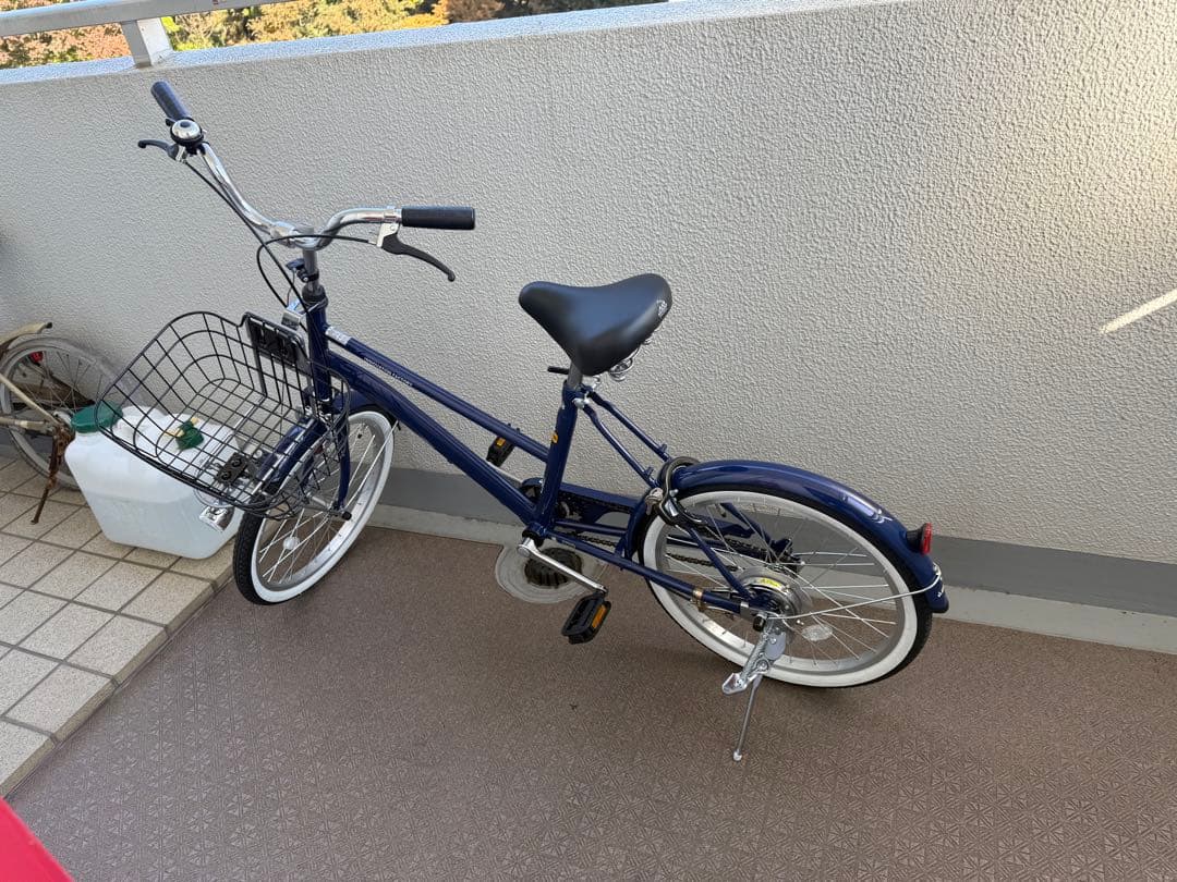あさひ　自転車　カゴ付き　購入1週間