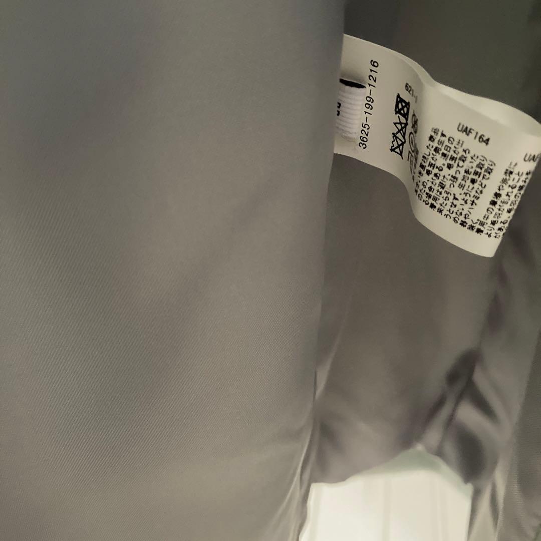 未使用品　ユナイテッドアローズ　ノーカラーウールコート ミントグリーン