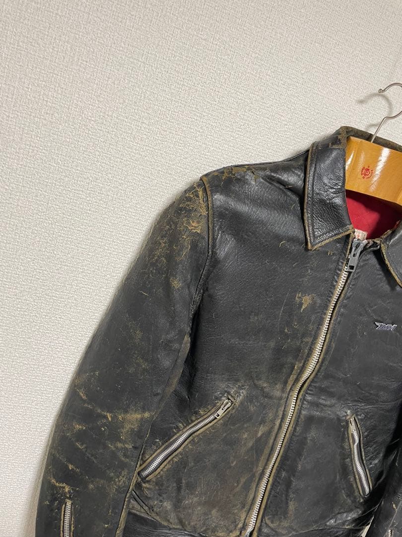 70s ルイスレザー コルセア シド ヴィシャス シングル ライダース