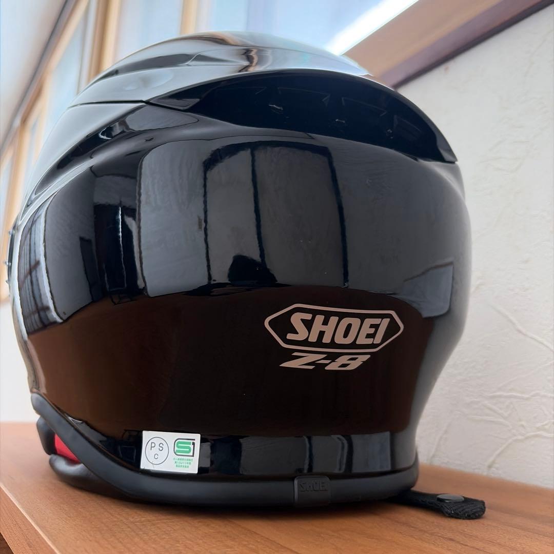 SHOEI製のフルフェイスヘルメットZ-8 Z8ブラックLサイズ
