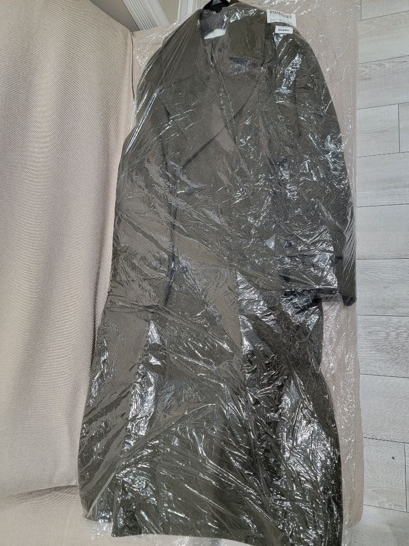 【完売品/S/即日発送】SMOOTH MELANGE WRAP COAT