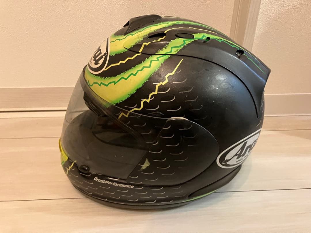 Arai フルフェイスヘルメット ブラック/グリーン