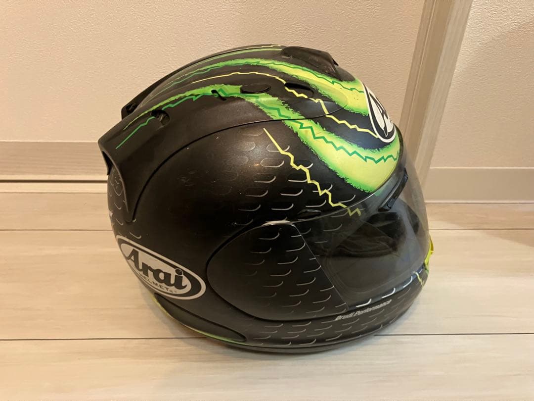 Arai フルフェイスヘルメット ブラック/グリーン