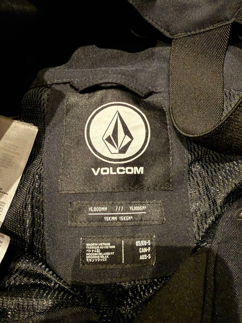 Volcom ビブパンツ　ROAN-BIB-OVERALL 黒