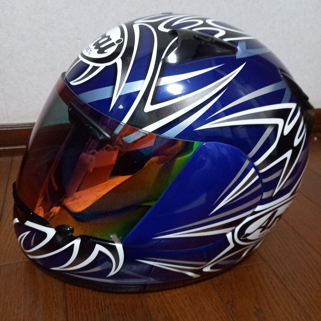 Arai フルフェイスヘルメット 青/黒/白