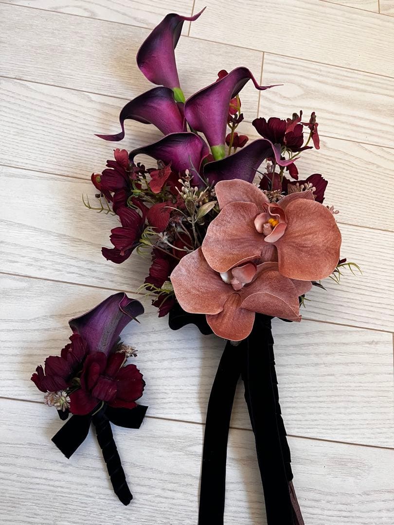 アーティフィシャルブーケ　ブートニア