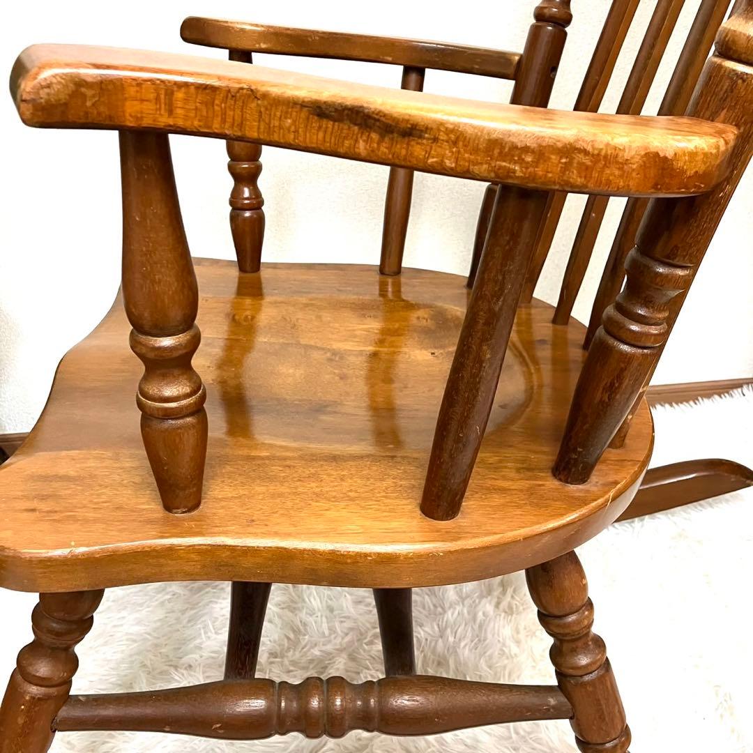 【希少 高級家具】SHIN LEE ロッキングチェア ヴィンテージ