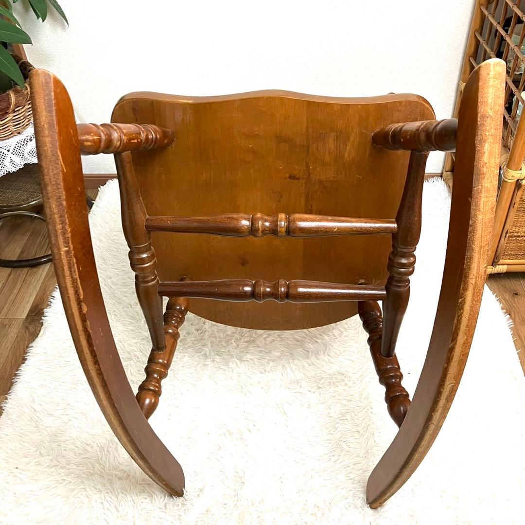 【希少 高級家具】SHIN LEE ロッキングチェア ヴィンテージ