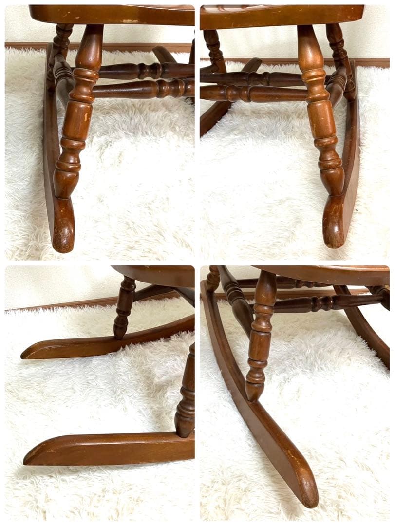 【希少 高級家具】SHIN LEE ロッキングチェア ヴィンテージ