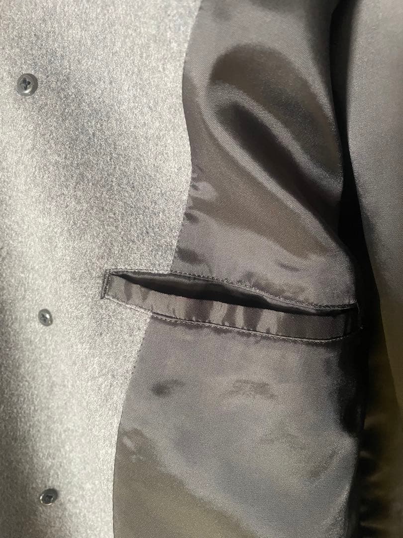 値下げ❗️ビームス BEAMS グレー ステンカラーコート サイズ50/XL