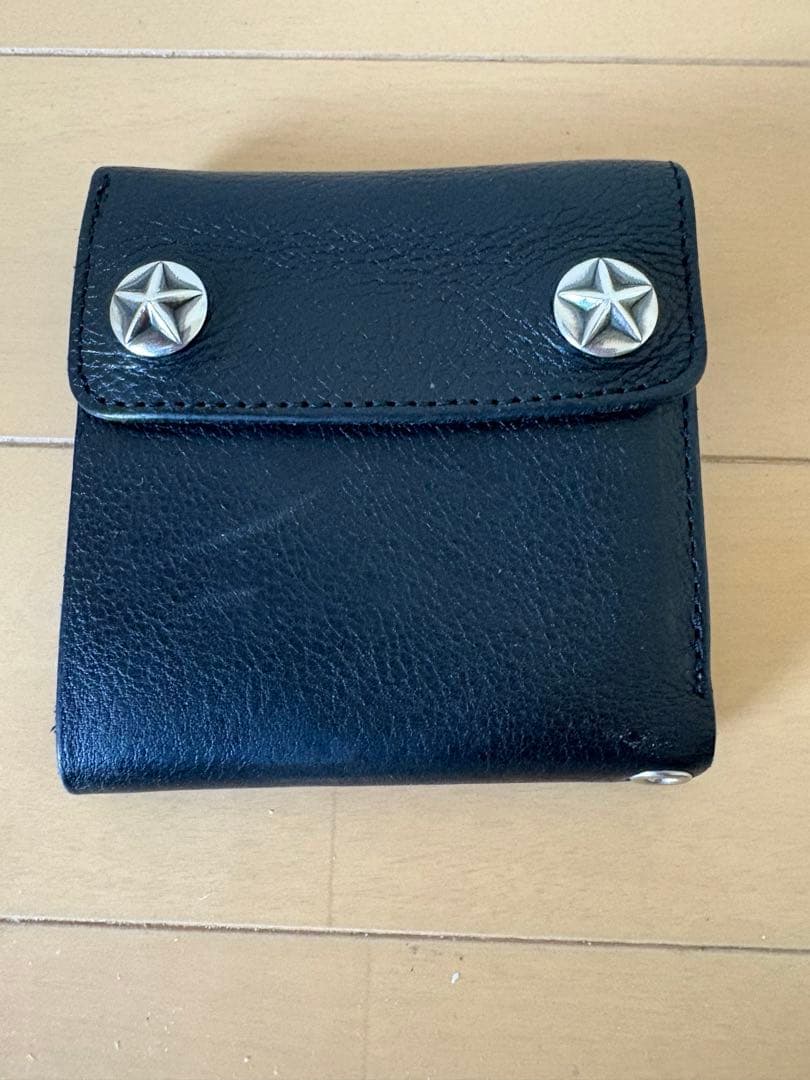 calee silver star concho 三つ折り財布