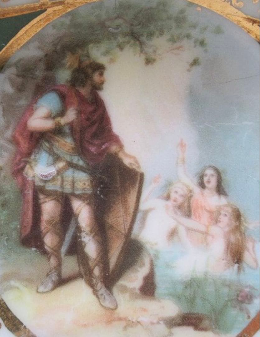 モスクワ　ガードナー　貴重　ロシア　アンティーク　ヴィンテージ 小皿 19世紀