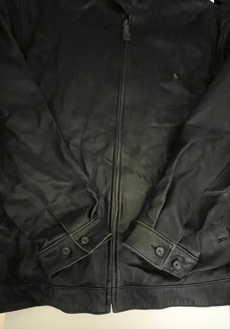 Polo by Ralph Lauren レザージャケット　LL ブラック