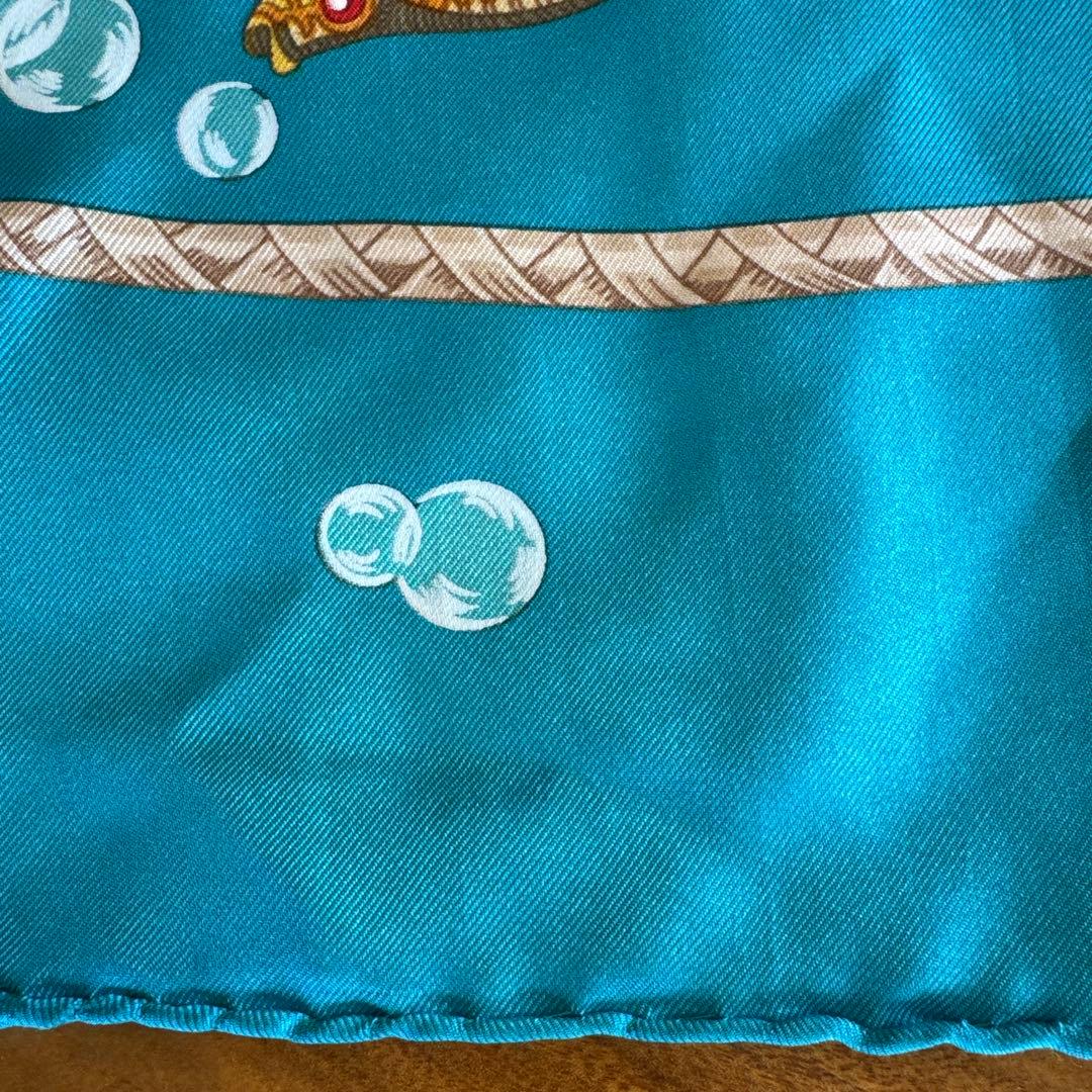 エルメス　シルク100%スカーフ　90cm