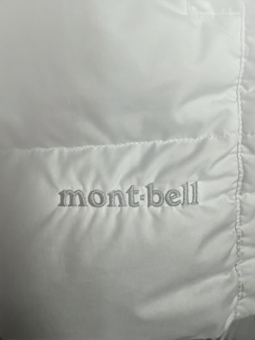 【M】mont-bell トラベルダウンパーカ Women's ライトグレー