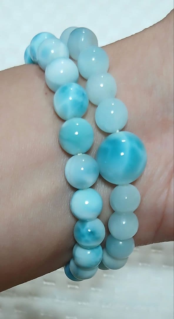 ラリマーブレスレット