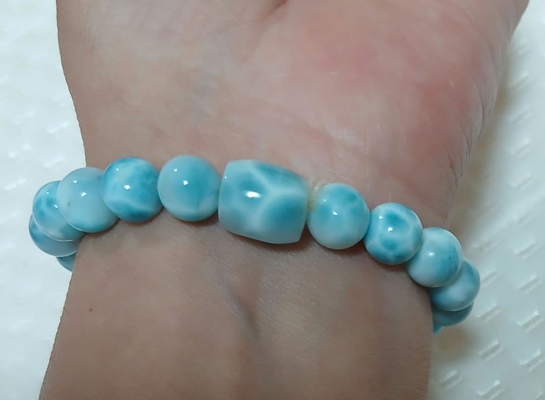 ラリマーブレスレット