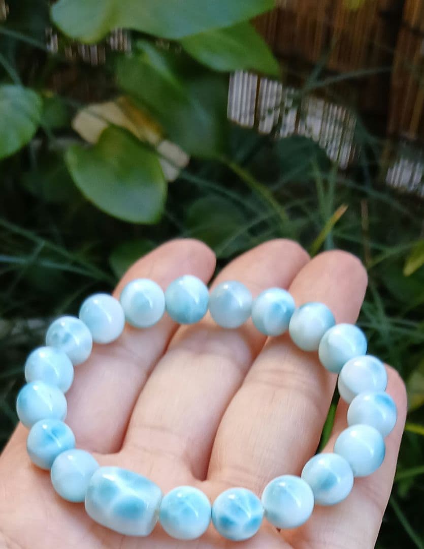 ラリマーブレスレット