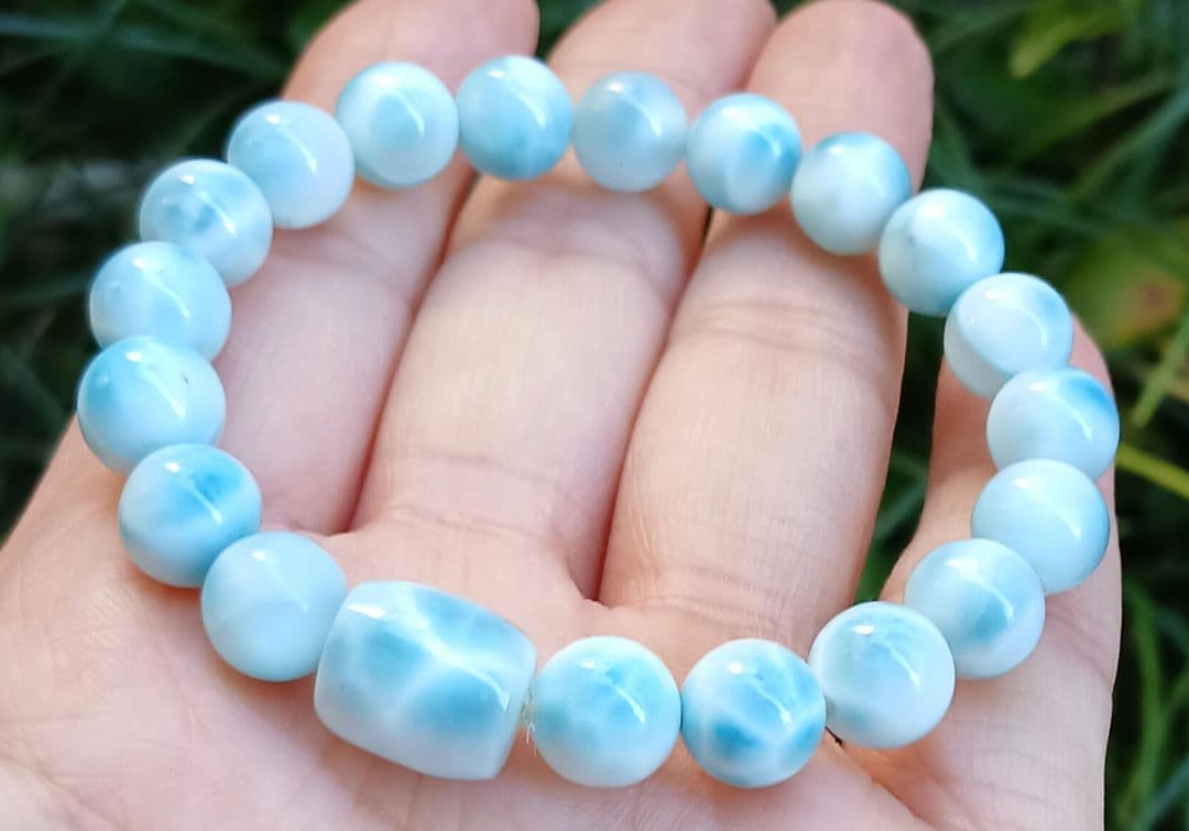 ラリマーブレスレット