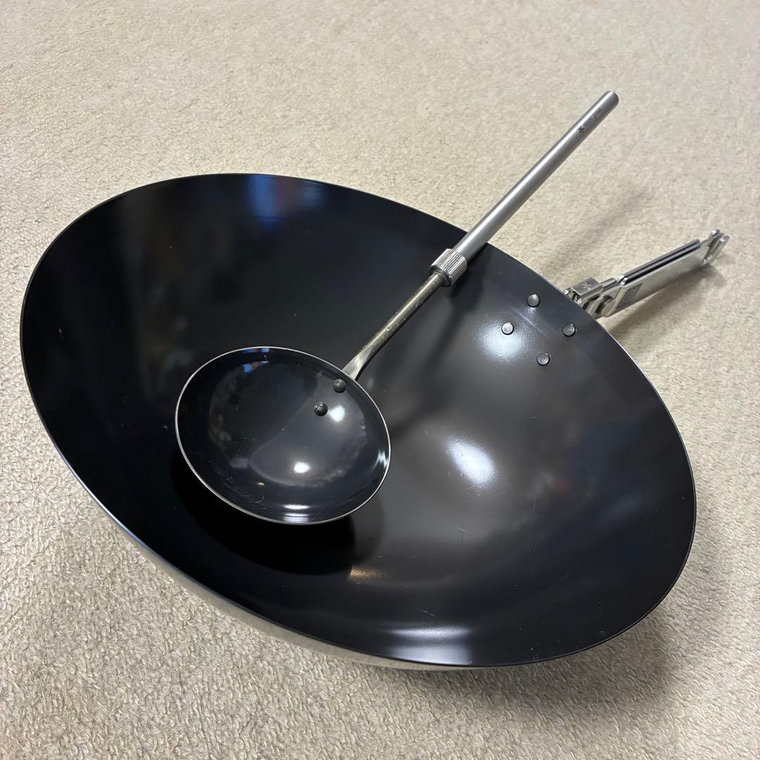 【希少・新品】スノーピーク 火燕鍋CS-160 & 火燕お玉CS-155セット