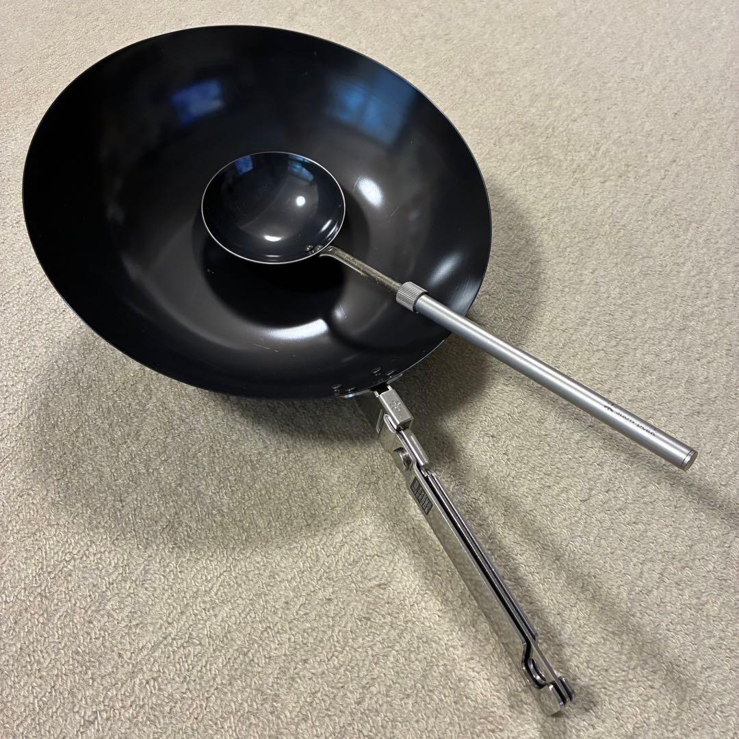 【希少・新品】スノーピーク 火燕鍋CS-160 & 火燕お玉CS-155セット