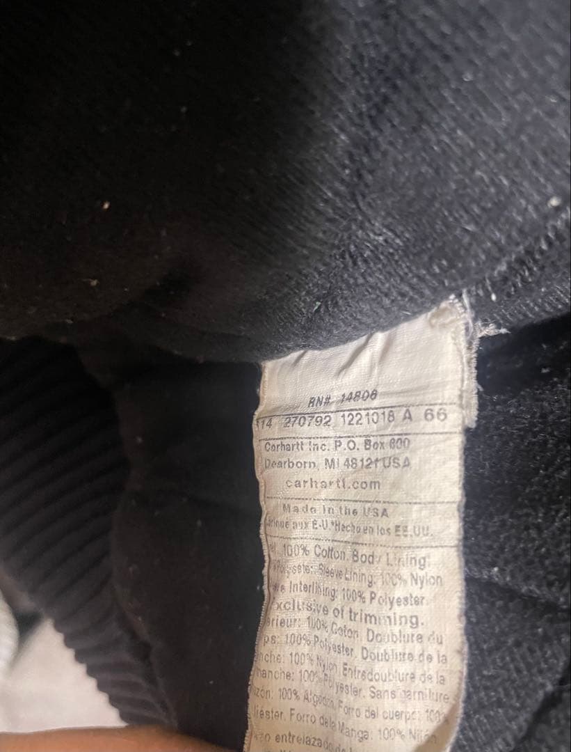 カーハートCarhartt アクティブジャケット125周年モデル USA製