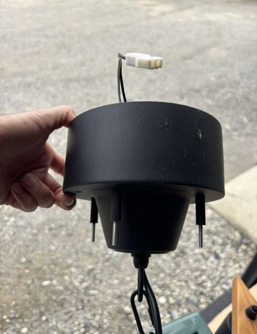 星型木製シーリングライト 5灯　メルクロス　照明